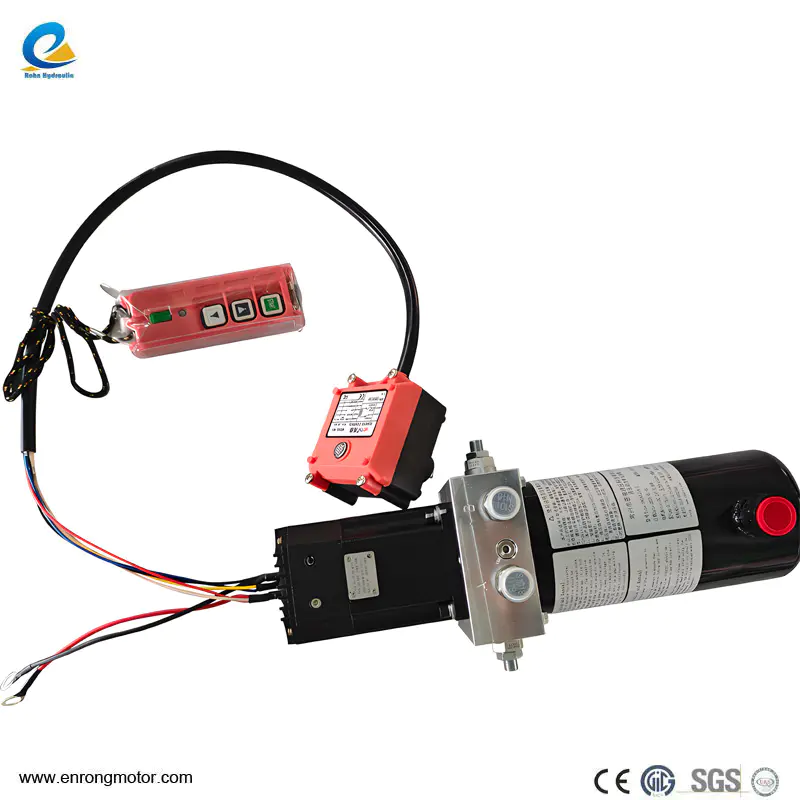24V 0,8 kW 1,2l aangepaste hydraulische vermogenseenheid